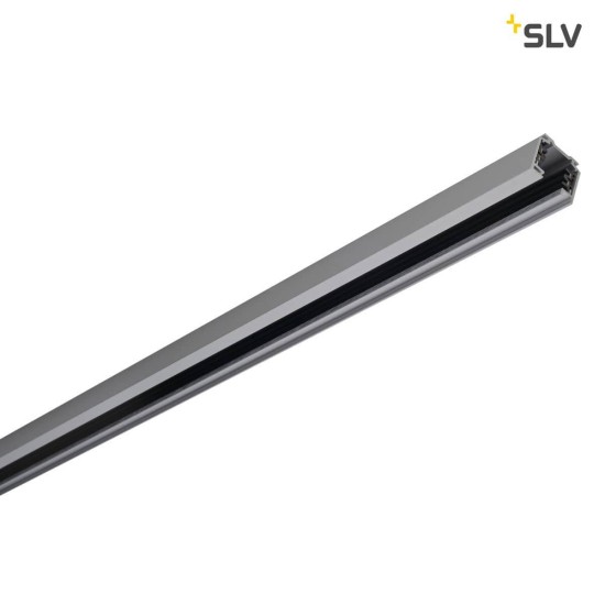 SLV 145202 EUTRAC 3-Phasen Stromschiene silbergrau 2m