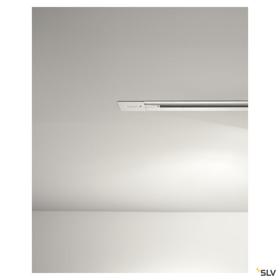 SLV 145211 EUTRAC 3PHASEN-EINBAUSCHIENE, Hochvoltschiene, weiß, 2 m