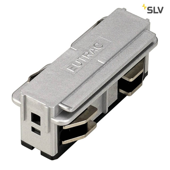 SLV 145564 EUTRAC Längsverbinder elektrisch silbergrau