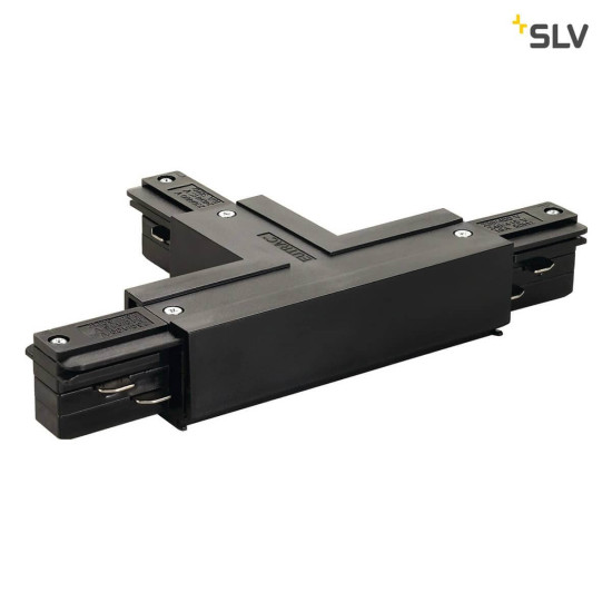 SLV 145630 EUTRAC T-Verbinder Erde links schwarz