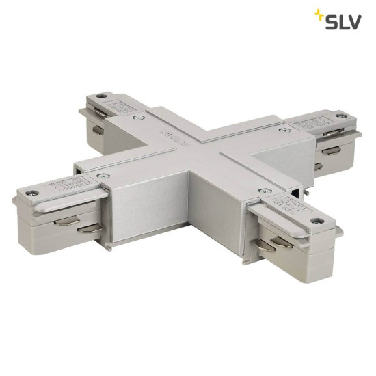 SLV 145694 EUTRAC X-Verbinder silbergrau
