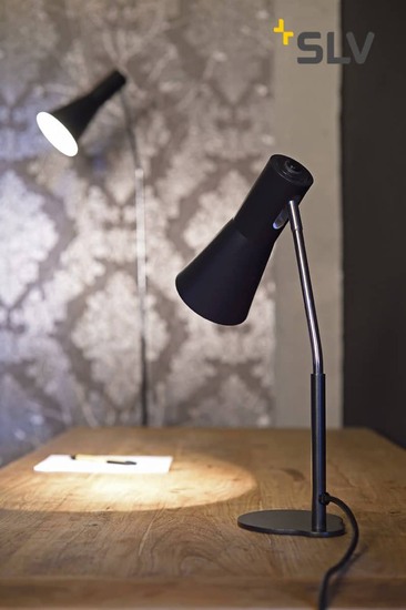 SLV 146010 PHELIA Stehleuchte schwarz E27