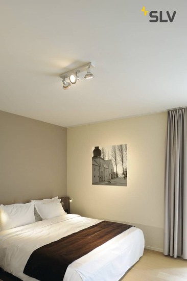 SLV 146692 DIO FLEX PLATE Wandleuchte chrom GU10 max. 50W