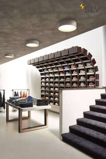 SLV 148005 PLASTRA LED Deckenleuchte weiss 3000K