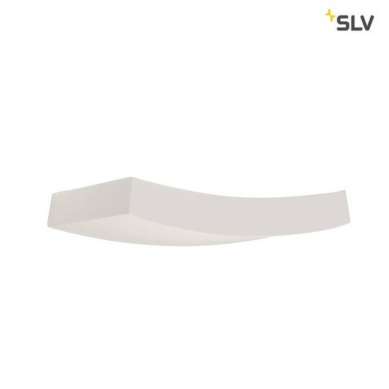 SLV 148012 Wandleuchte GL 102 CURVE weisser Gips R7s 78mm max. 100W