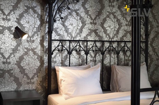 SLV 148540 PHELIA Wandleuchte schwarz GU10 mit Schalter