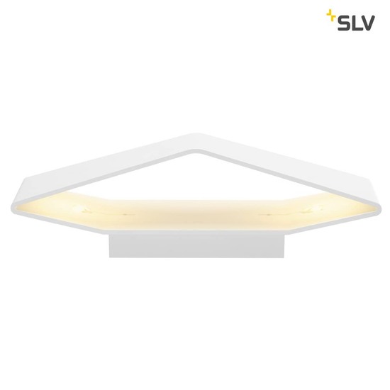 SLV 151741 BIG CARISO LED Wandleuchte 2 weiss 2x 9W LED 3000K
