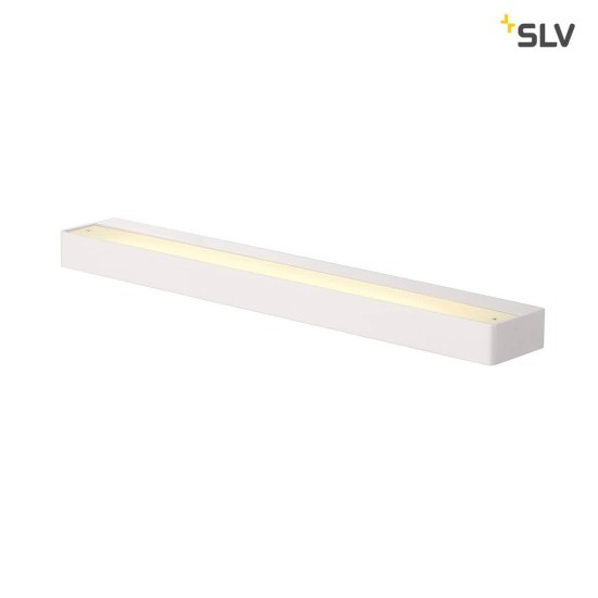 SLV 151781 SEDO 14 LED Wandleuchte eckig mattweiss Glas satiniert