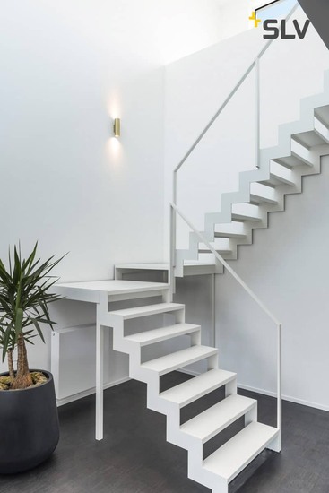 SLV 151803 ENOLA_B UP DOWN Wandleuchte messing 2xGU10 max. 50W