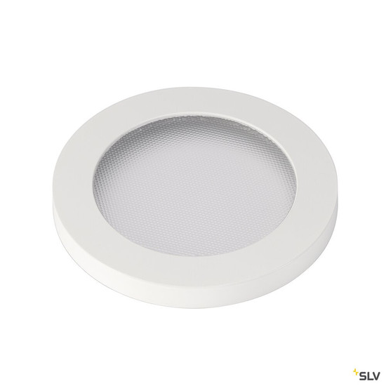 SLV 152441 ZIERRING/DIFFUSOR, für ENOLA_C Serie, rund, weiß, mit Strukturglas-Diffusor