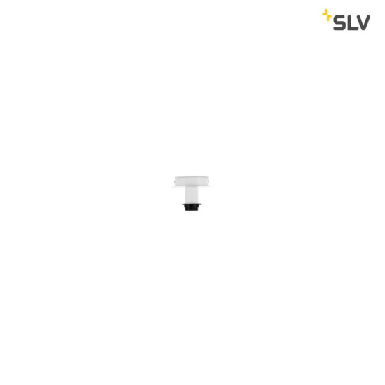 SLV 155551 FENDA E27 Deckenleuchte weiss ohne Schirm