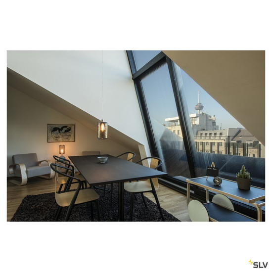 SLV 156938 FENDA, Leuchtenschirm, Glas-Zylinder