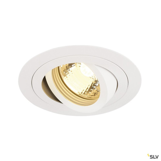 SLV 199981 PIREQ, mattweiss, max. 50 W, inkl.Clipfedern