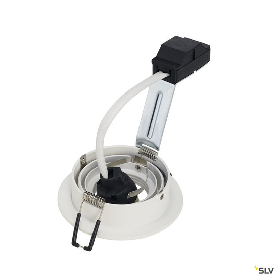 SLV 199981 PIREQ, mattweiss, max. 50 W, inkl.Clipfedern