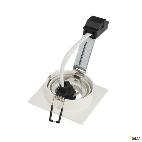 SLV 199991 PIREQ, mattweiss, max. 50 W, inkl.Clipfedern