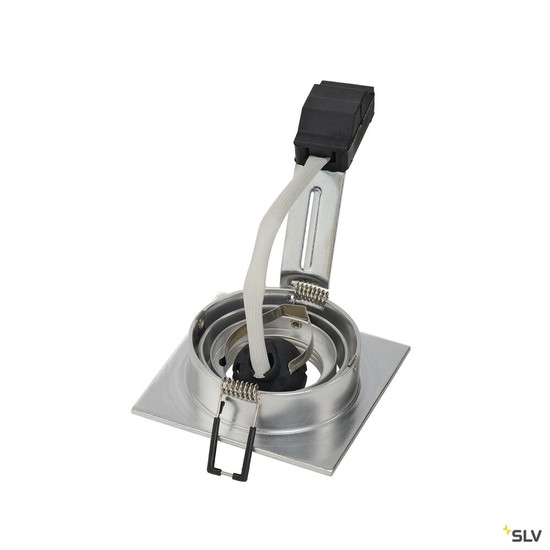 SLV 199996 PIREQ, alu brushed, max. 50 W, inkl.Clipfedern