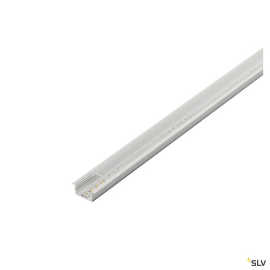 SLV 214394 GLENOS®, Linear-Einbau-Profil 3314, aluminium eloxiert, 1 m