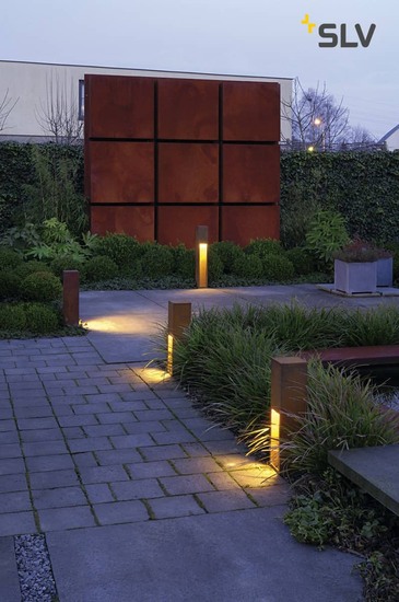 SLV 229410 RUSTY SLOT 50 eisen gerostet E27 ESL max. 11W IP44