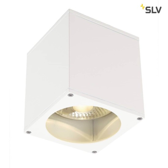 SLV 229551 BIG THEO CEILING OUT Deckenleuchte eckig weiss ES111 max. 75W