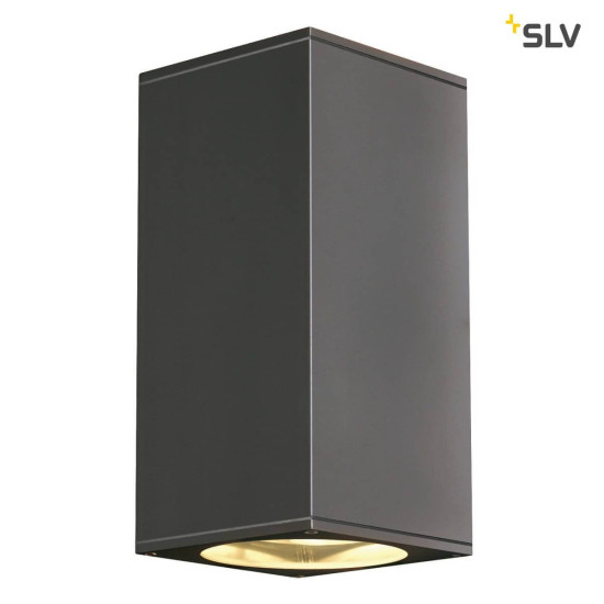 SLV 229575 BIG THEO UP DOWN OUT Wandleuchte eckig anthrazit ES111 max. 2x75W