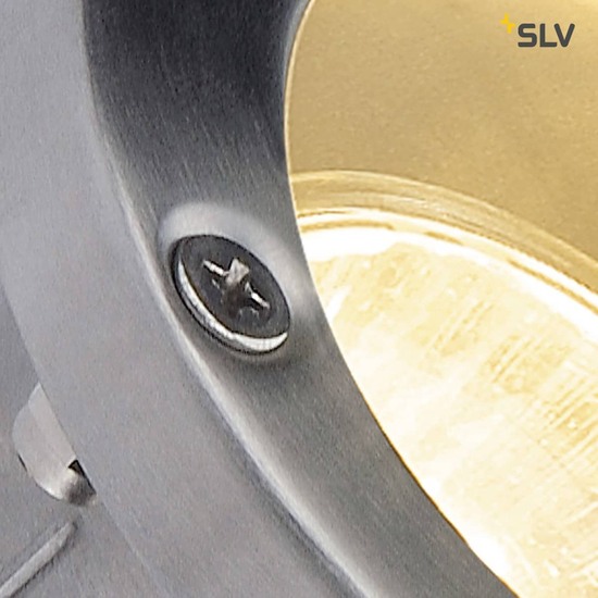 SLV 229741 NAUTILUS Outdoor Strahler QPAR51 edelstahl max. 35W inkl. 1,5mKabel