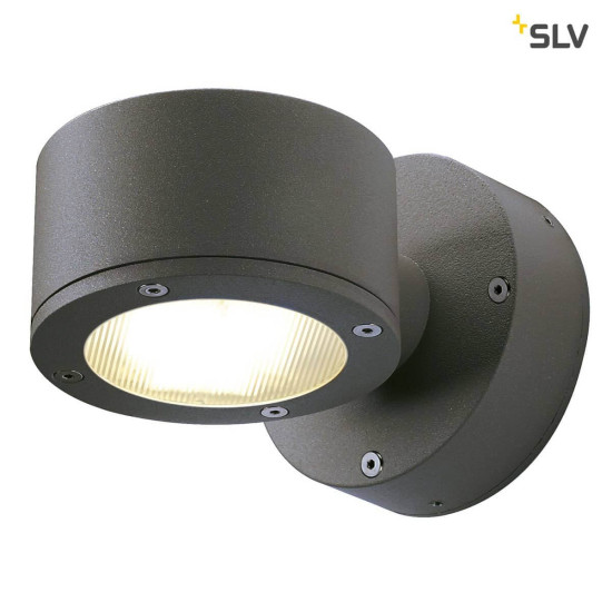 SLV 230355 SITRA WALL Wandleuchte anthrazit GX53 ESL max. 9W IP44