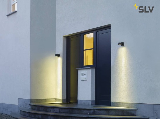 SLV 230355 SITRA WALL Wandleuchte anthrazit GX53 ESL max. 9W IP44