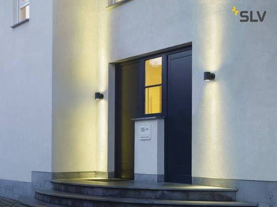 SLV 230365 SITRA WALL UP-DOWN Wandleuchte anthrazit 2xGX53 max. 2x9W IP44