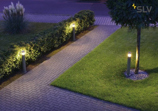 SLV 231475 C-POL Stehleuchte anthrazit E27 max. 24W