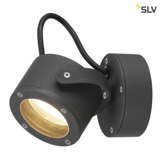 SLV 231515 SITRA 360 WL Wandleuchte anthrazit GX53 max. 9W