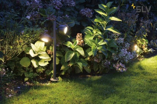 SLV 231535 SITRA 360 SL SPIKE anthrazit 2xGX53 max. 9W IP44