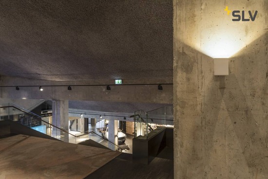 SLV 232431 QUAD XL 1 Wandleuchte eckig weiss LED 1x3,2W 3000K,