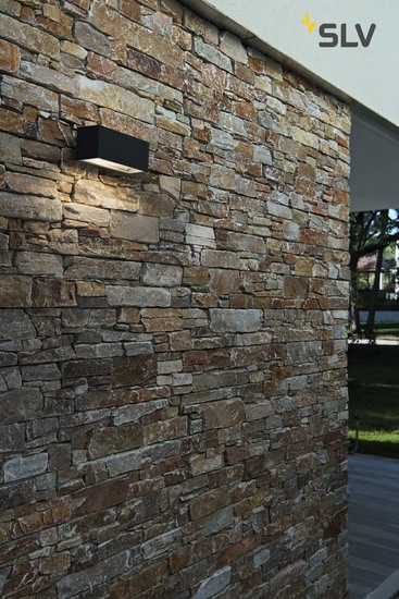 SLV 232485 BOX R7s Wandleuchte eckig antrazit R7s max. 80W up-down