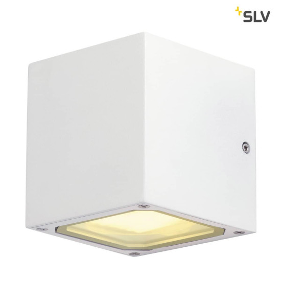 SLV 232531 SITRA CUBE Wandleuchte weiss 2xGX53 max. 2x9W