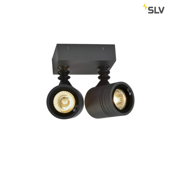 SLV 233095 NEW MYRA WALL SPOT Wandleuchte anthrazit 2xGU10 max. 2x50W IP55