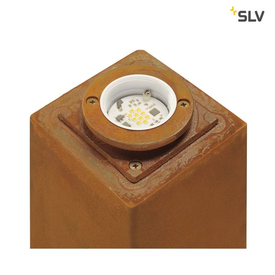 SLV 233437 RUSTY 70 LED SQUARE Aussenleuchte eisen gerostet LED 3000K