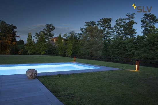 SLV 233447 RUSTY 50 LED SLOT Aussenleuchte eisen gerostet LED 3000K