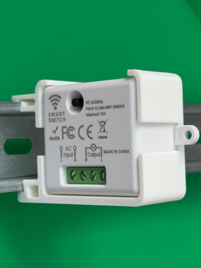 SOIXX Hutschienenhalter für SmartSwitch LAOYE DIN Hutschiene Halter