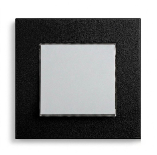 SOIXX Aufsteckrahmen Schwarz für Gira System 55 für Steckdosen und Lichtschalter Modernes Upgrade