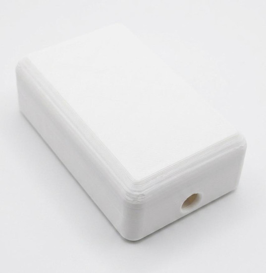 SOIXX Gehäuse für Shelly Wave, PLUS, Gen3, Gen4 Weiß Box mit Deckel