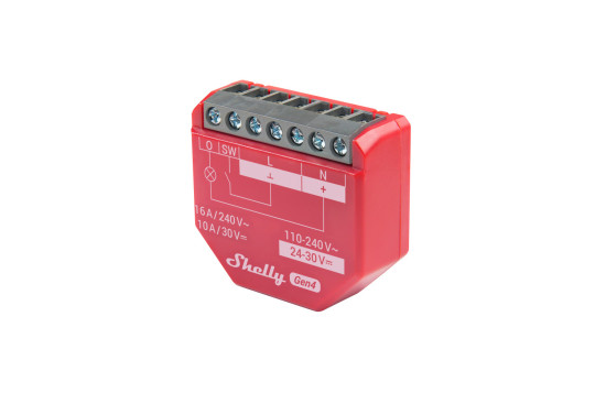 SOIXX Gehäuse für Shelly Wave, PLUS, Gen3, Gen4 Weiß Box mit Deckel