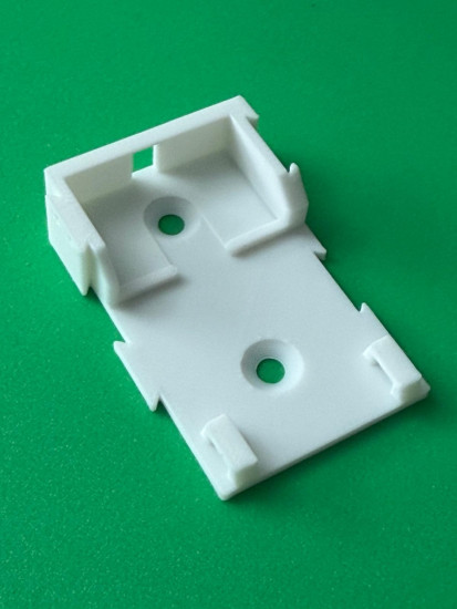 5 x SOIXX Halterung XWL Lang für 5er Klemmen WAGO 221-415 Weiß