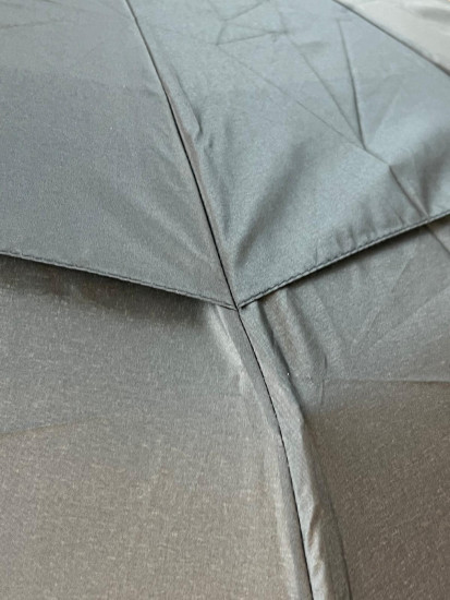 SOIXX Regenschirm Sturmfest bis 140km/h inkl. Reise-Etui, Taschenschirm mit Auf-Zu-Automatik, Doppelt belüftetes Vordach