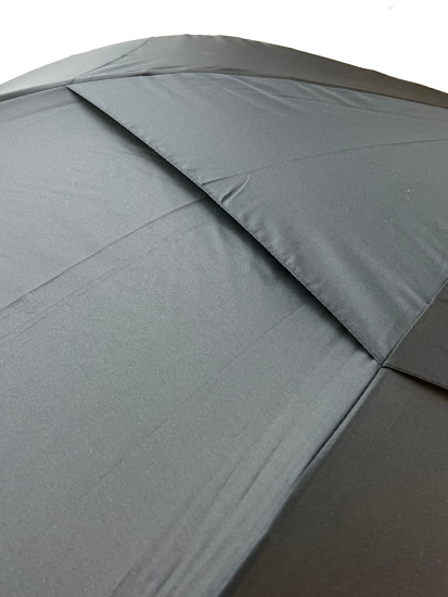 SOIXX Stockschirm Groß Sturmfest bis 140 km/h Auf-Automatik Doppelt belüftetes Vordach