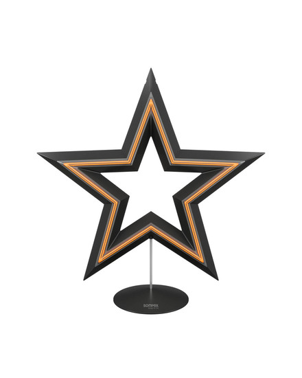 Sompex FREESTAR Akku-Tischlampe Schwarz 1W 72440