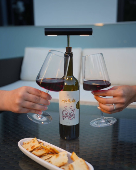 Sompex KORKY Akku-Leuchte Schwarz 72680