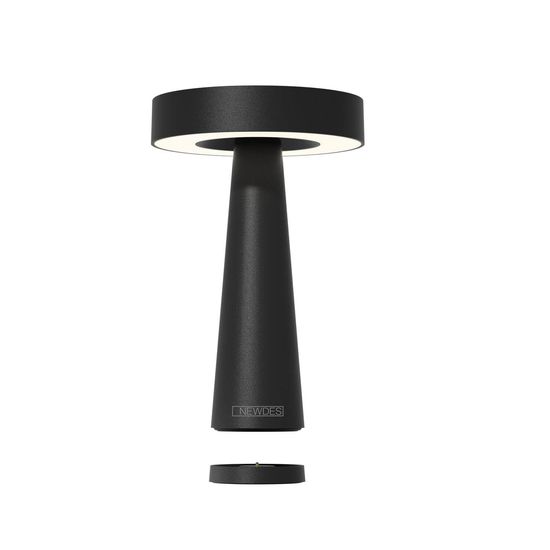 NEWDES Tip Akku Tischleuchte Schwarz 78250