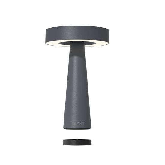 NEWDES Tip Akku Tischleuchte Anthrazit 78252
