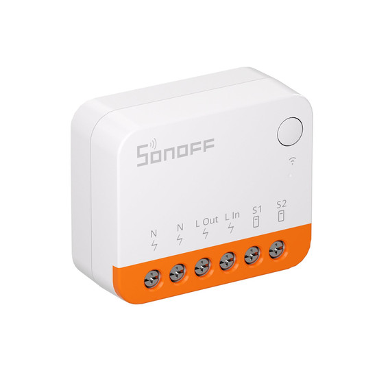 SONOFF MINI Extreme WiFi Smart Switch, Lichtschalter Relais, Unterputz, Alexa & Google Home, App MINIR4