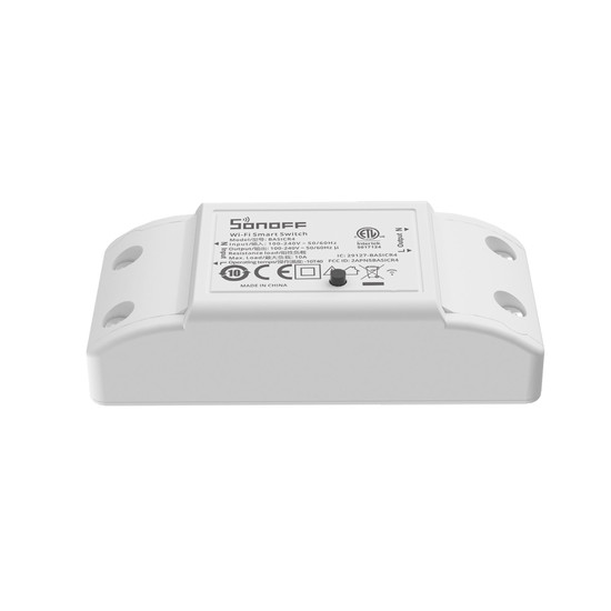 SONOFF BASICR4 Smart Switch, Lichtschalter Relais, Alexa & Google Home, App BASICR4
